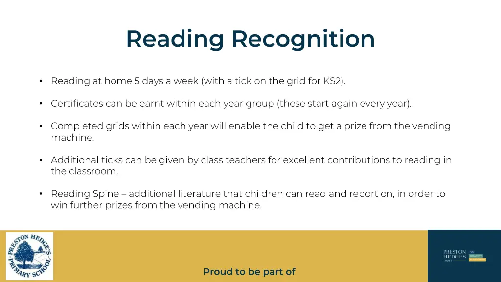 reading recognition