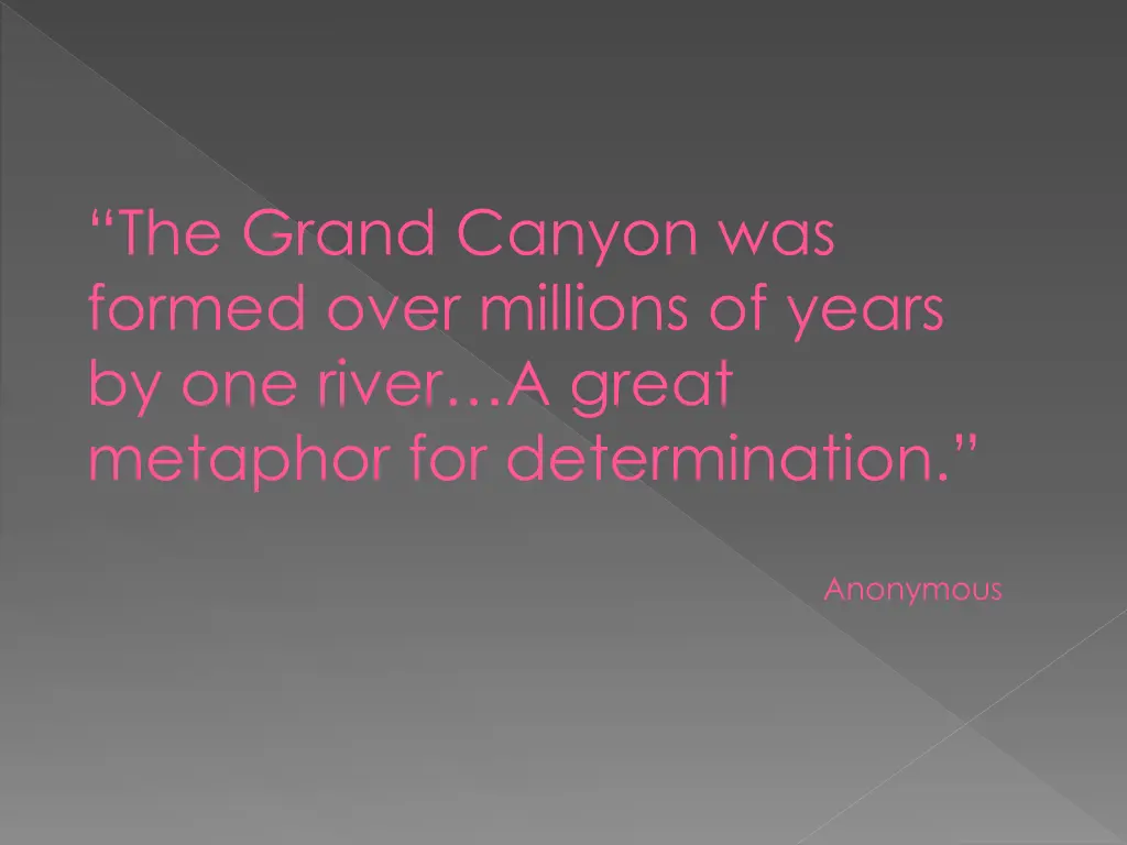 the grand canyon was formed over millions