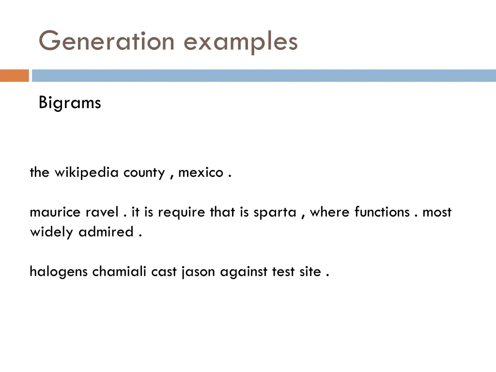 generation examples 1