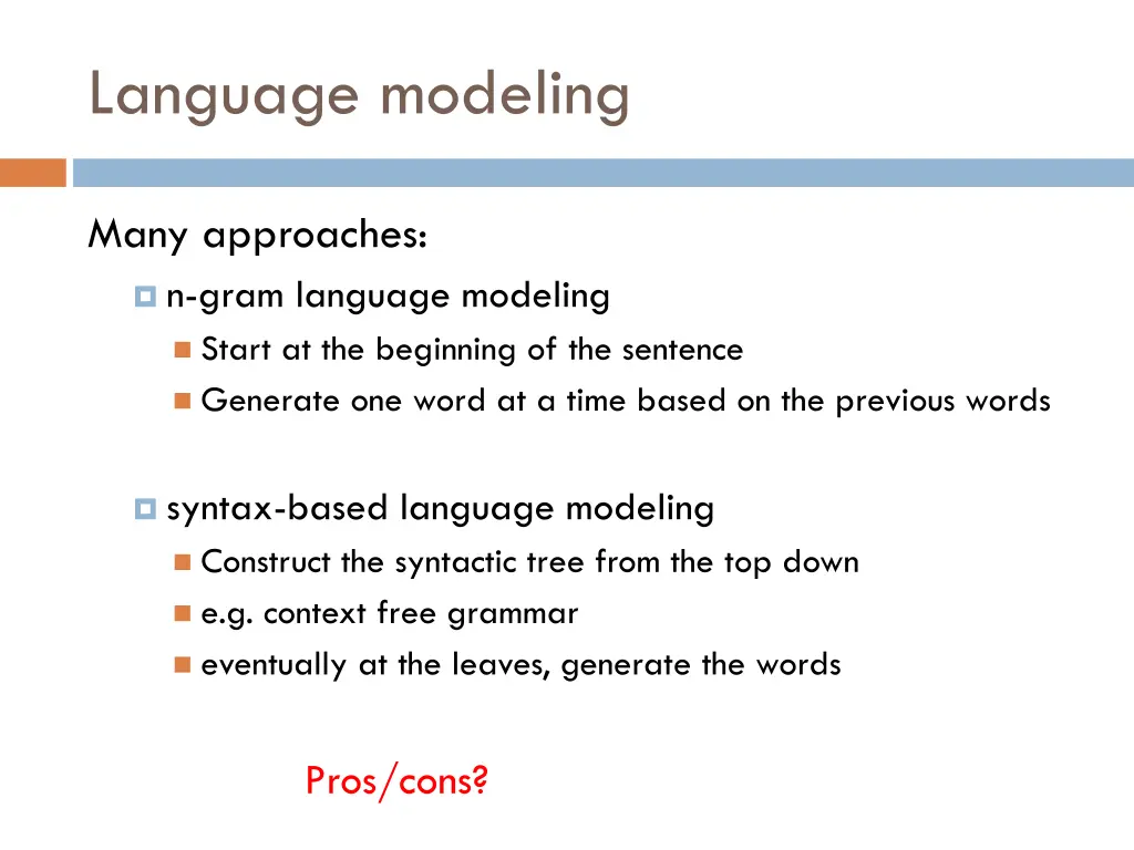 language modeling 4