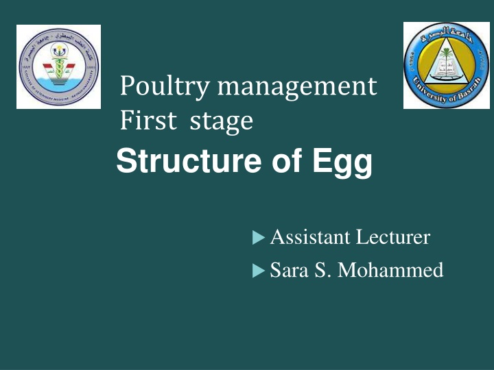 poultry management first stage