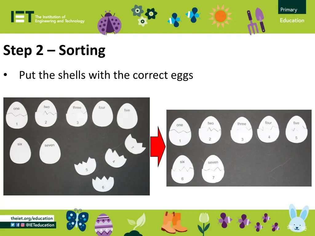 step 2 sorting