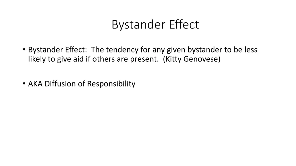 bystander effect