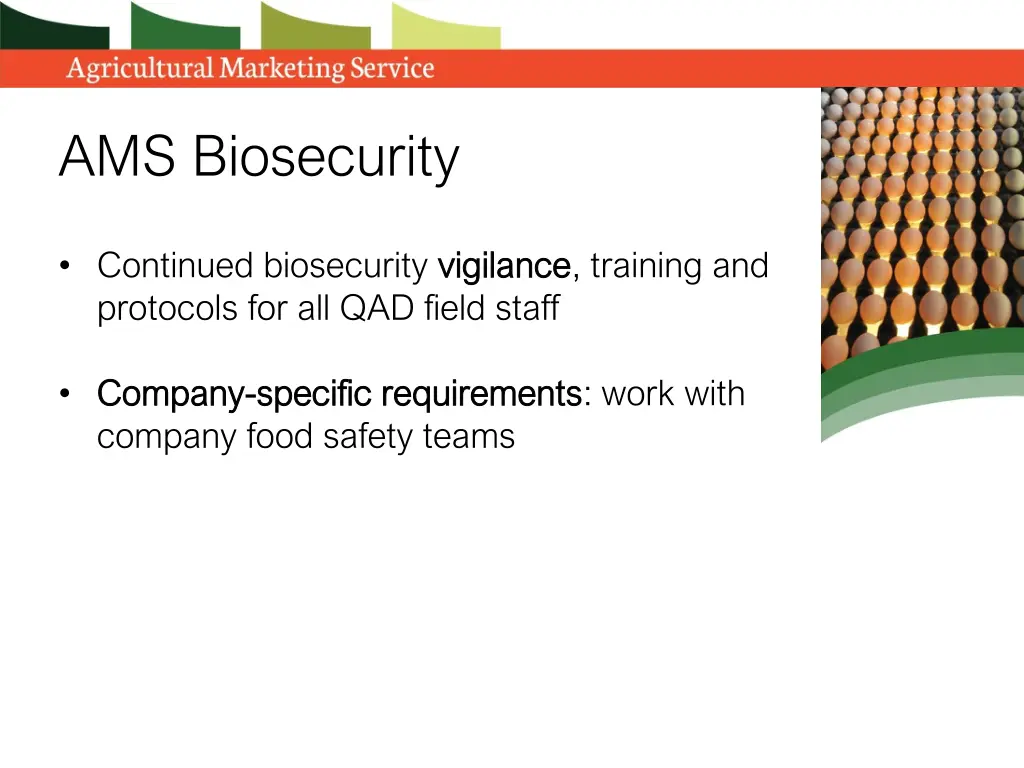 ams biosecurity