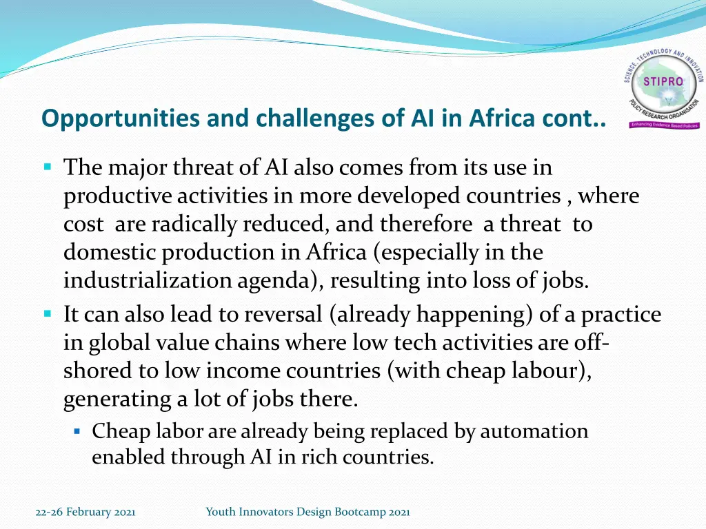 opportunities and challenges of ai in africa cont 2