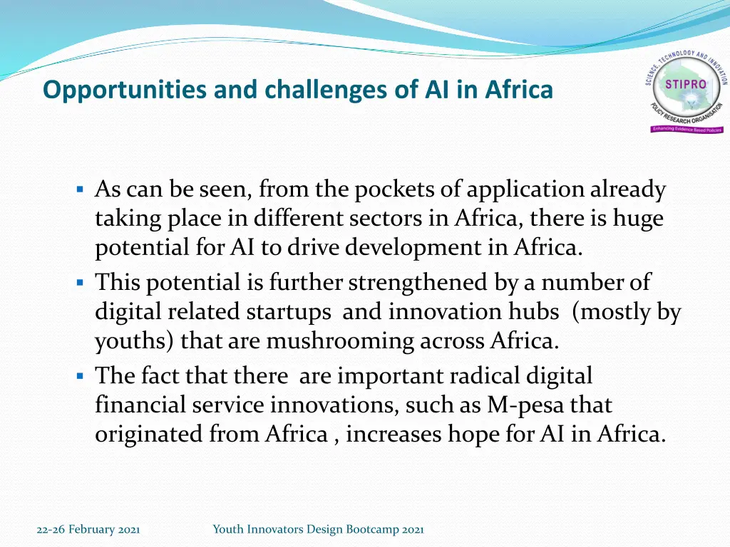 opportunities and challenges of ai in africa