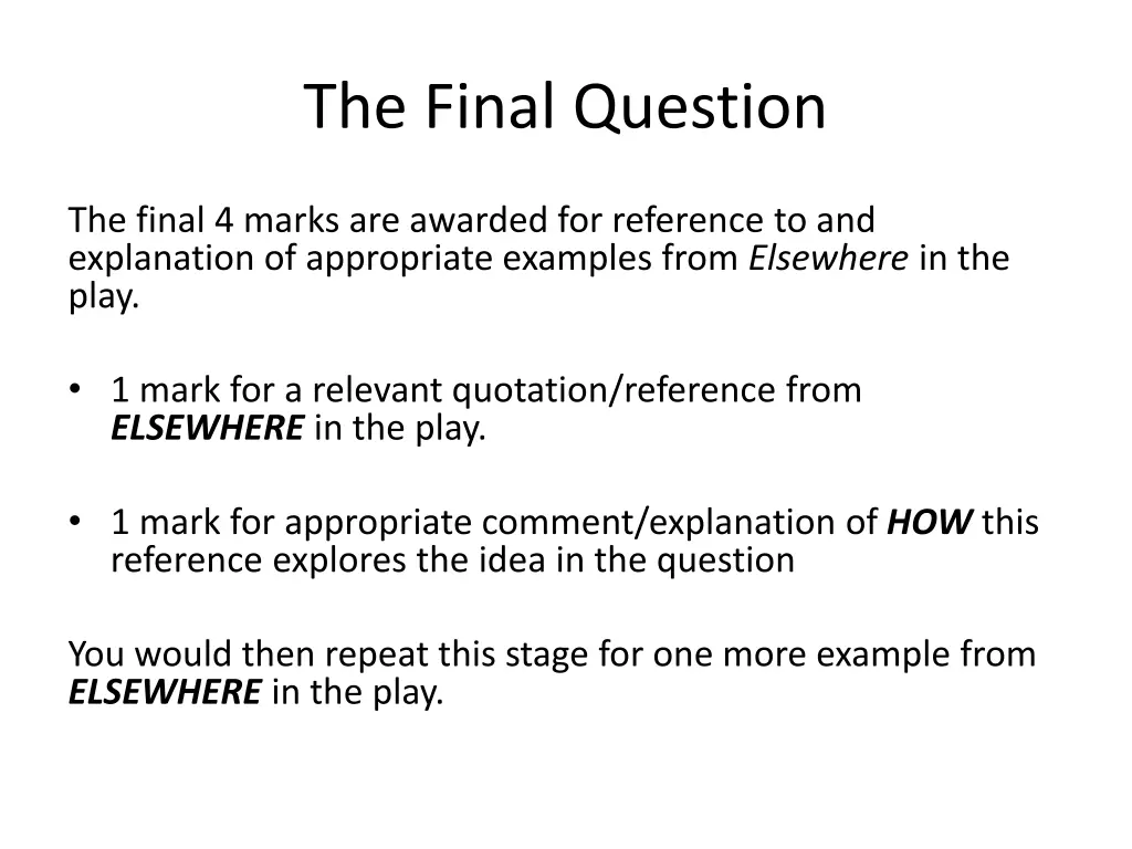 the final question 2