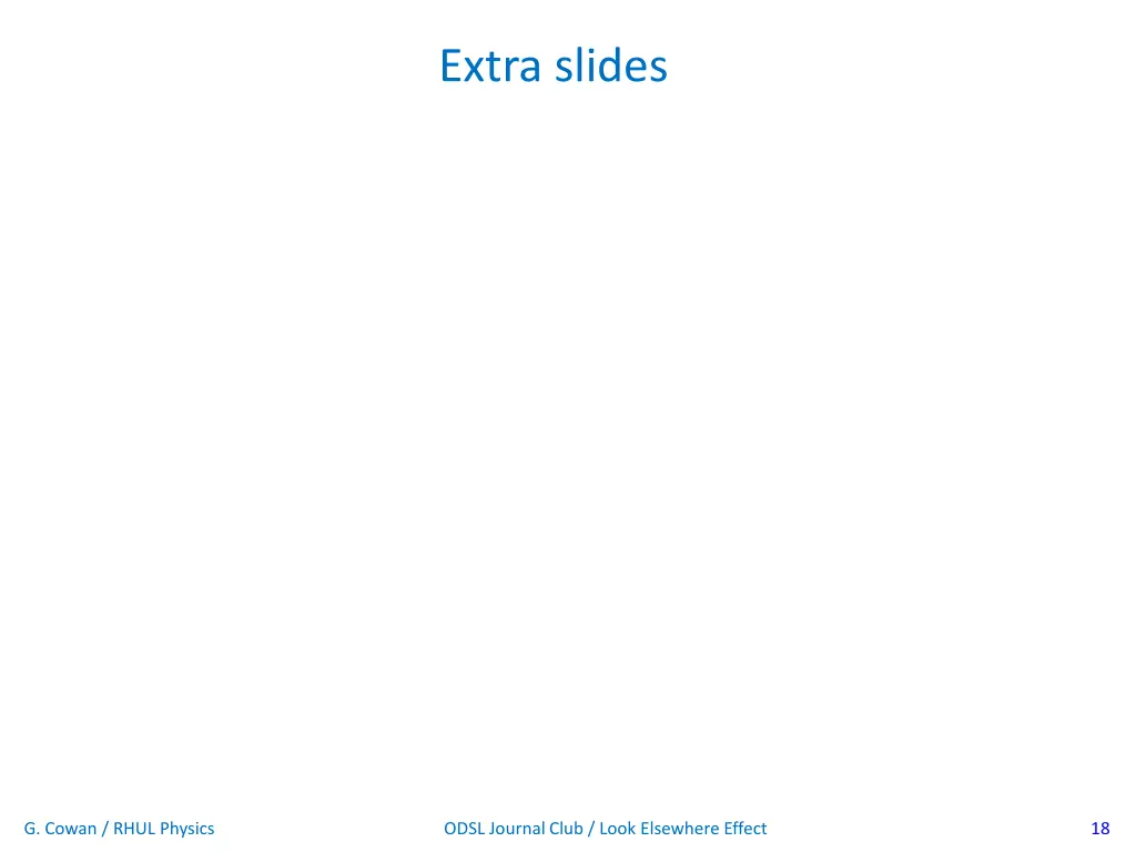 extra slides