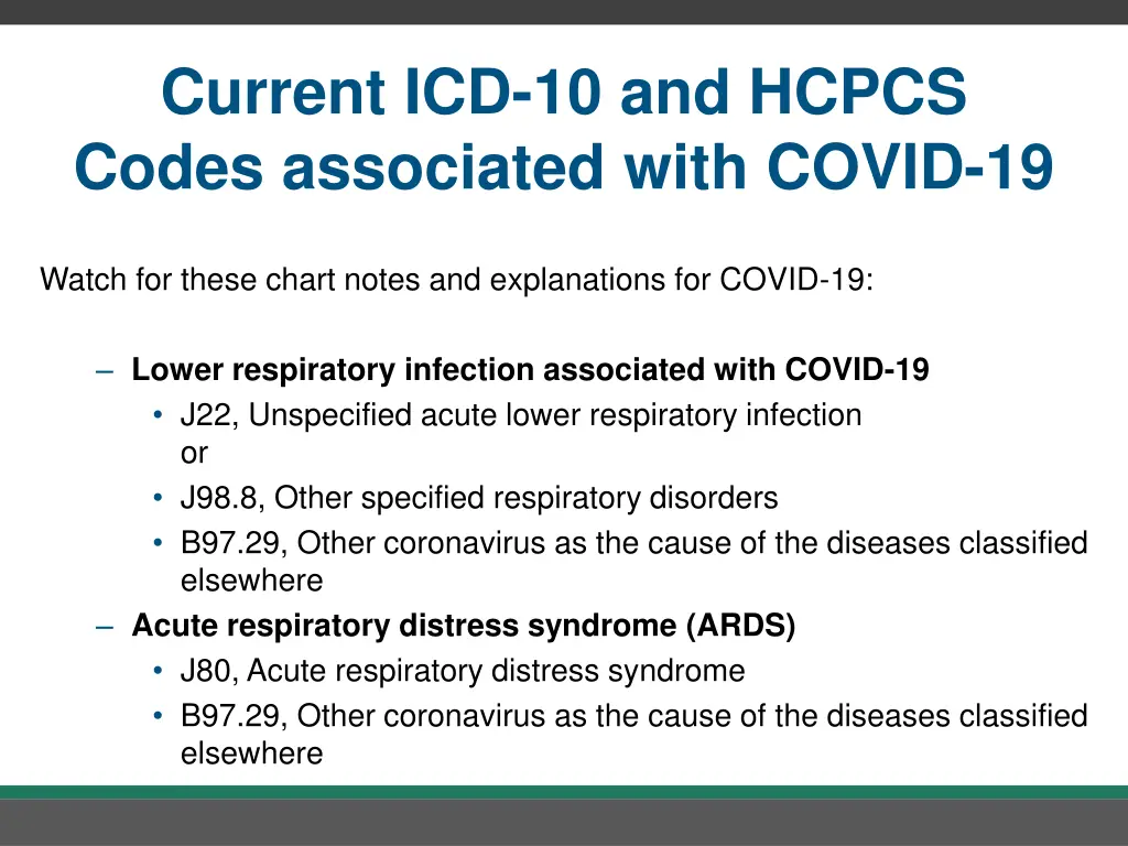 current icd 10 and hcpcs codes associated with 1