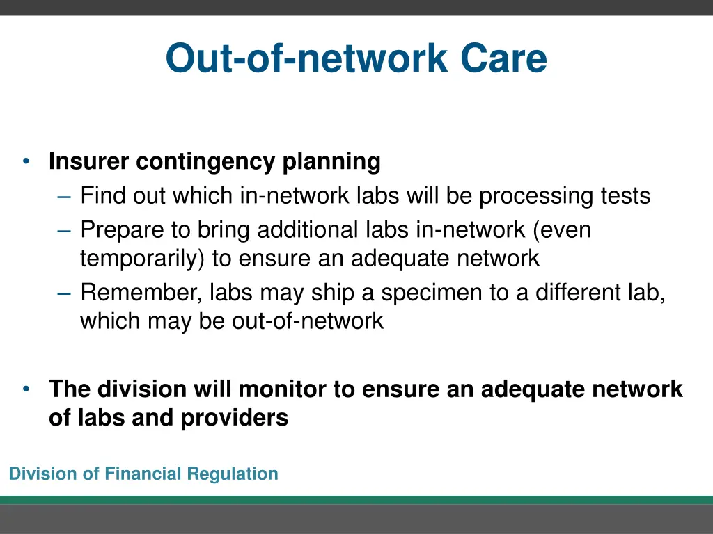 out of network care 1