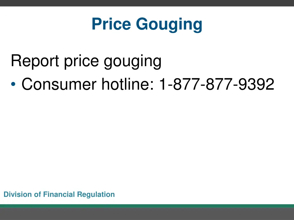 price gouging