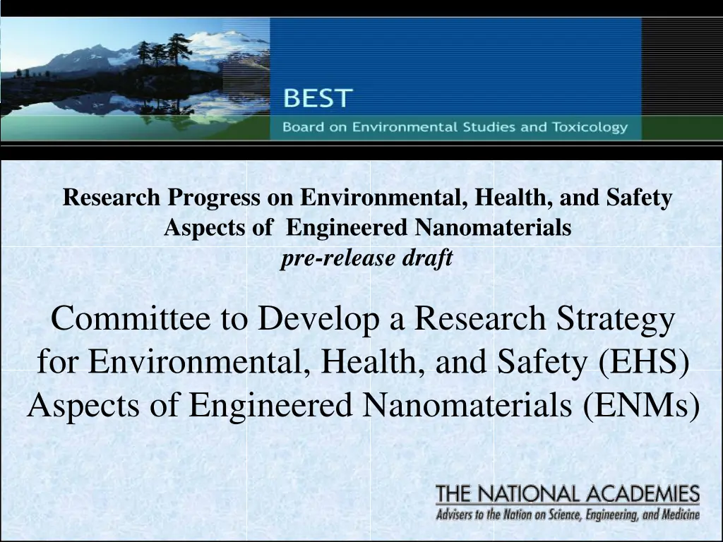 research progress on environmental health