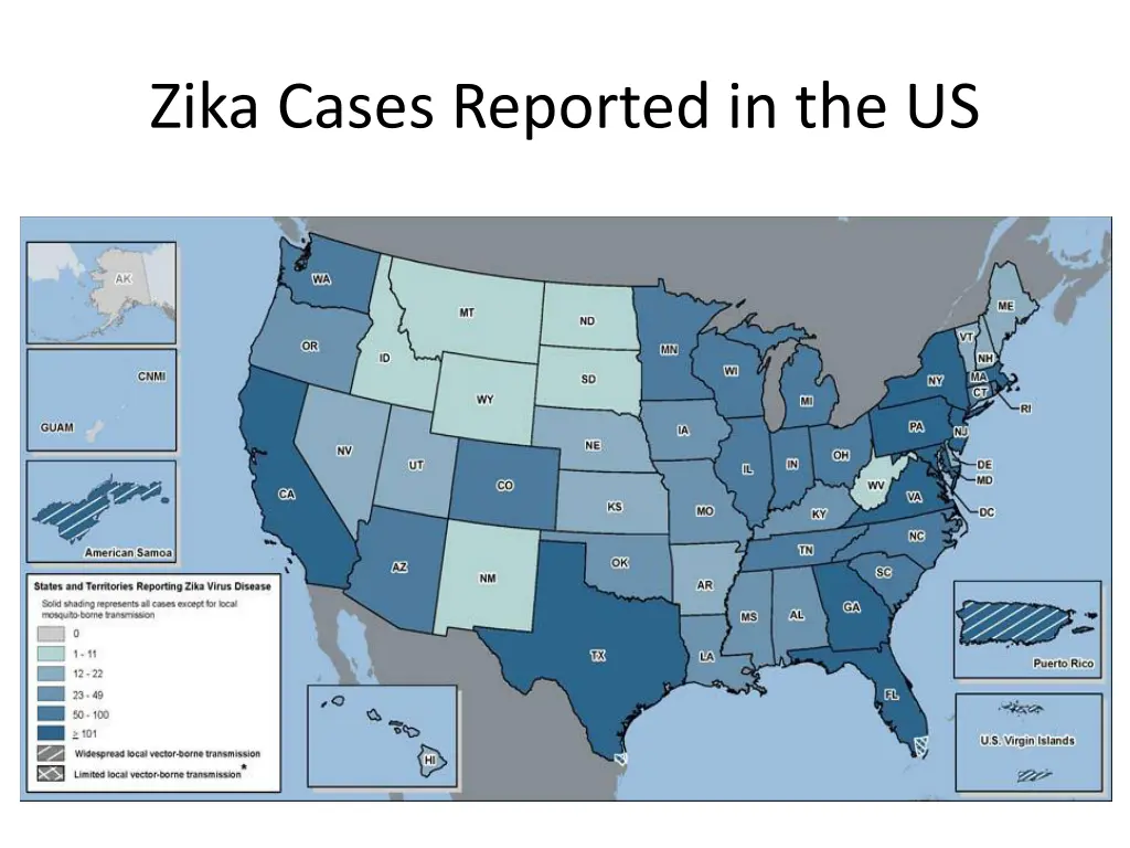 zika cases reported in the us