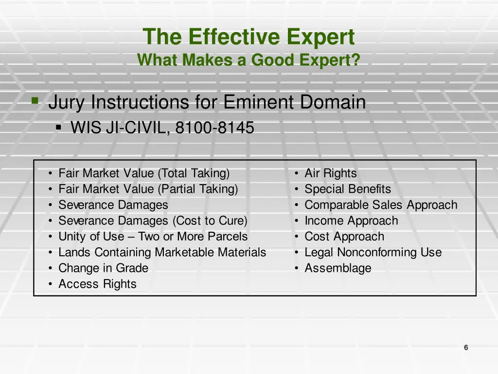 the effective expert what makes a good expert 3