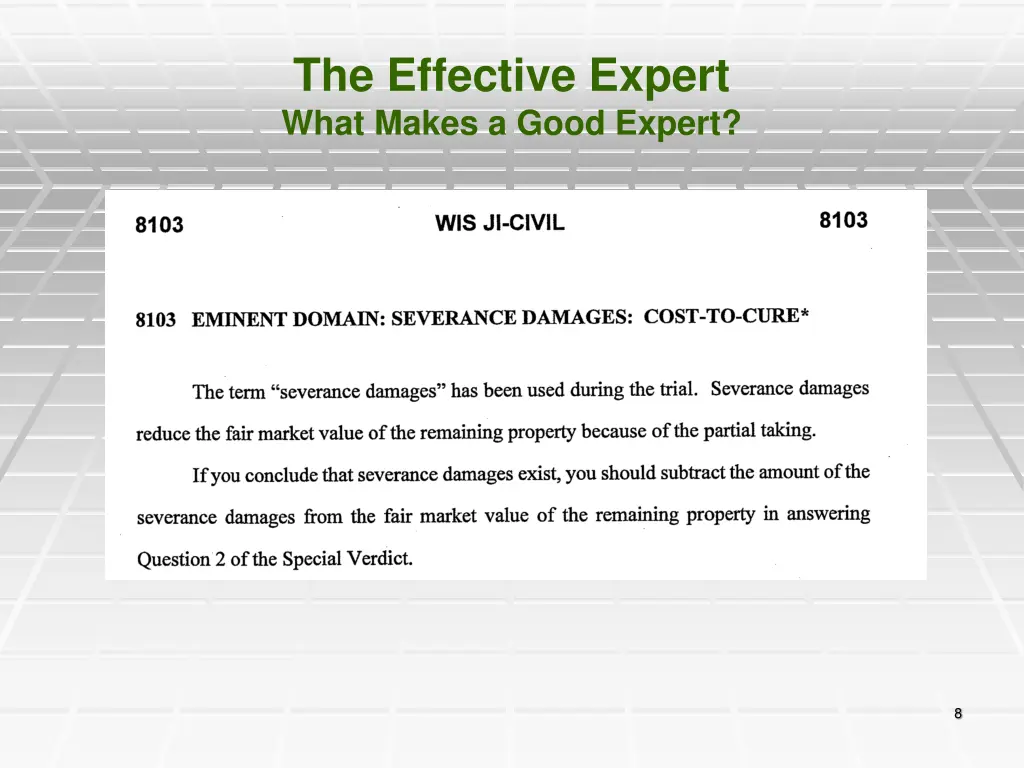 the effective expert what makes a good expert 5