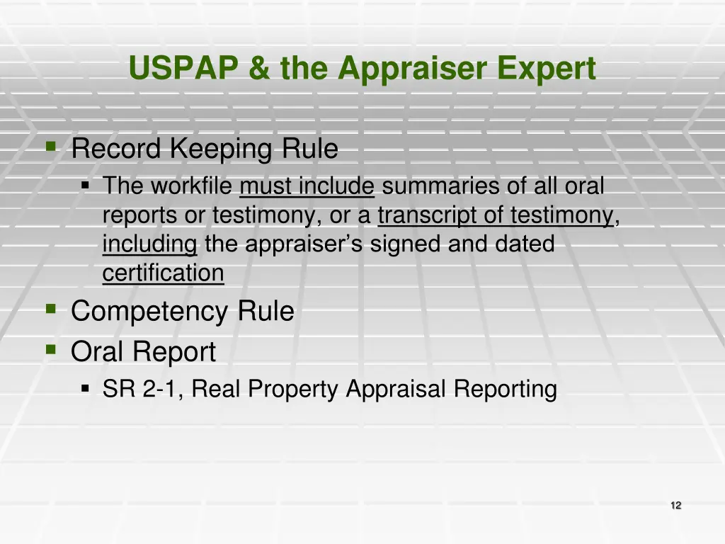 uspap the appraiser expert 3