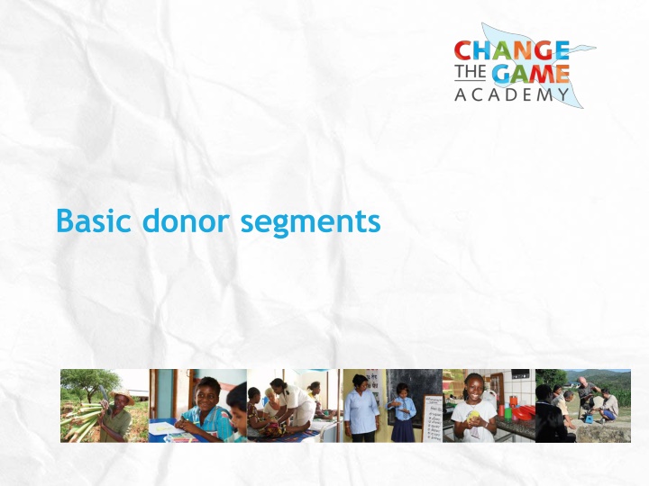 basic donor segments