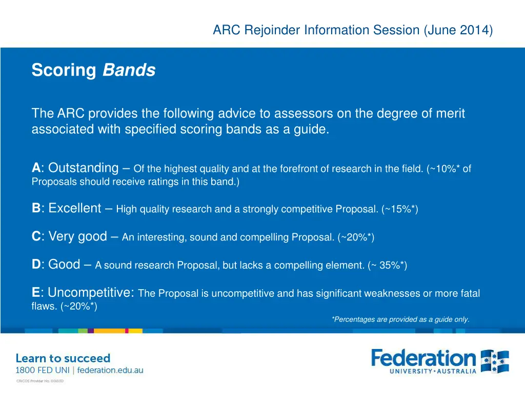 arc rejoinder information session june 2014 11