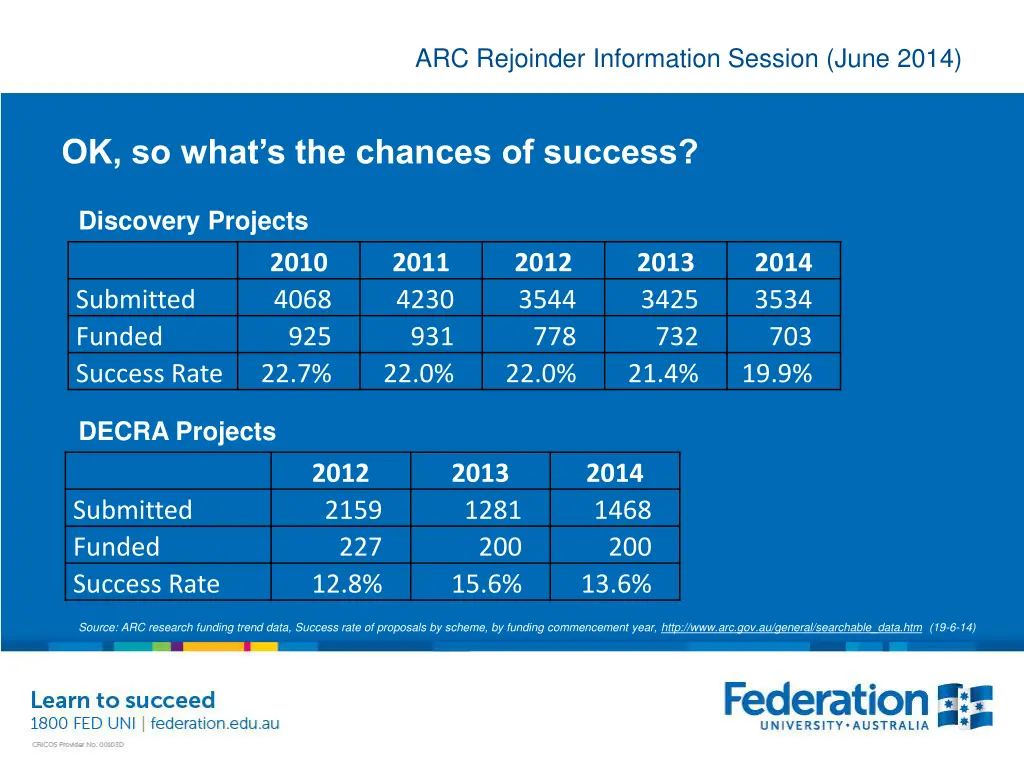 arc rejoinder information session june 2014 16