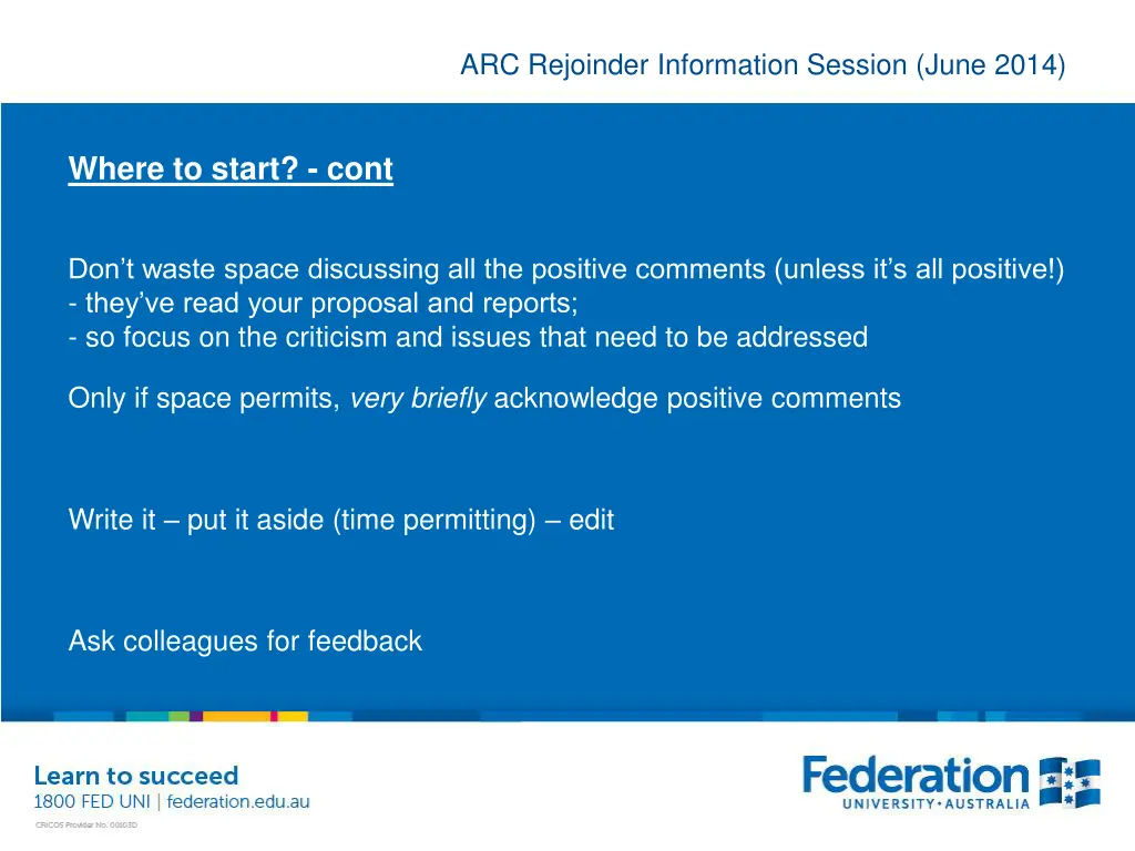 arc rejoinder information session june 2014 23