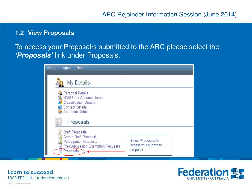 arc rejoinder information session june 2014 34