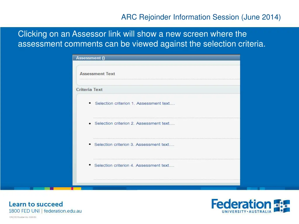 arc rejoinder information session june 2014 39