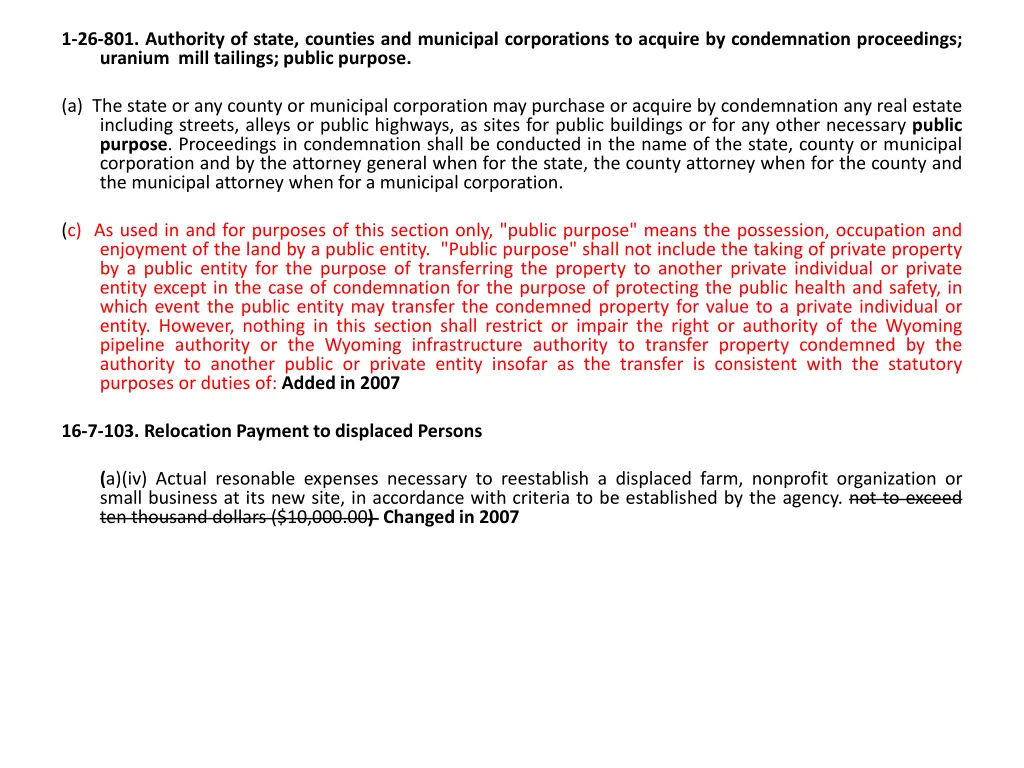 1 26 801 authority of state counties