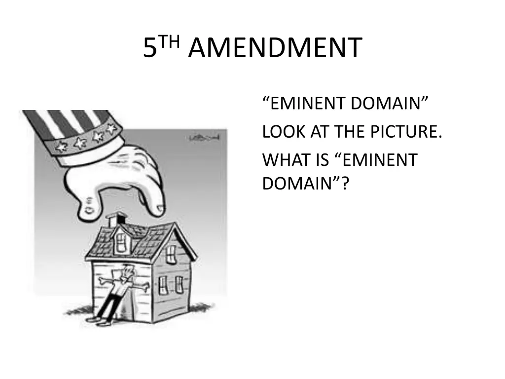 5 th amendment 3