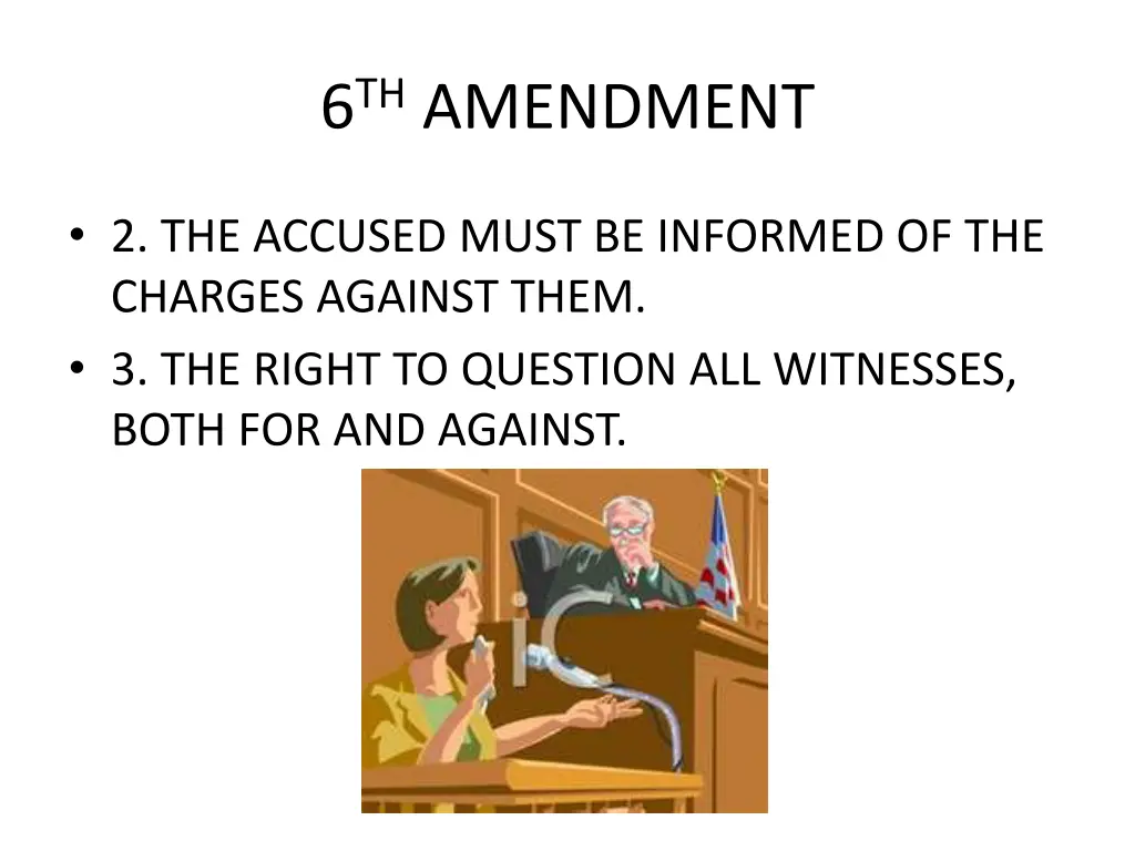 6 th amendment 1