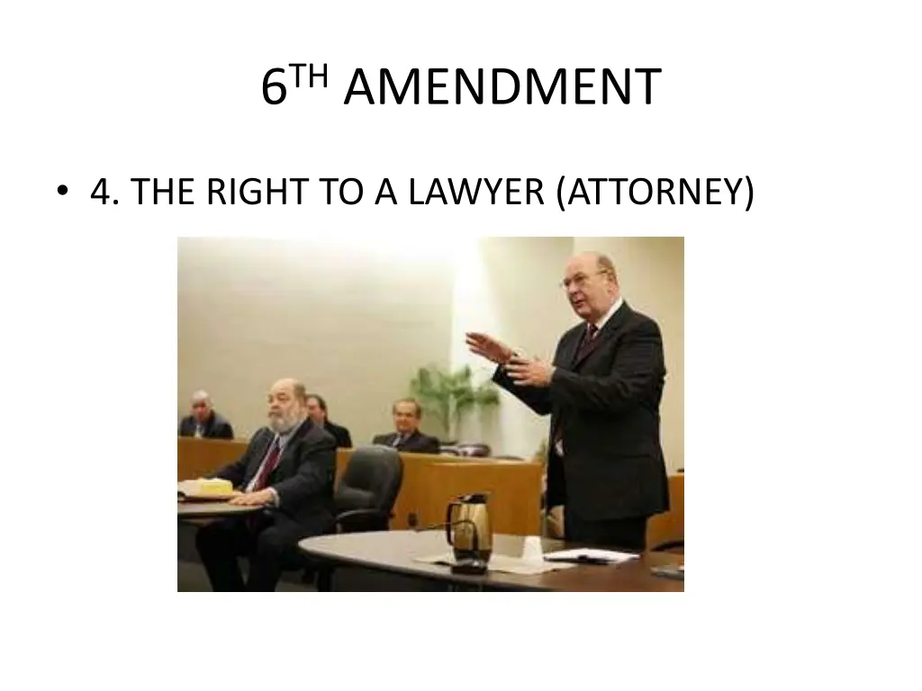 6 th amendment 2