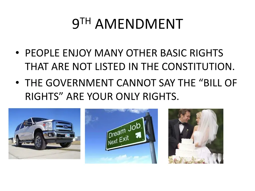 9 th amendment