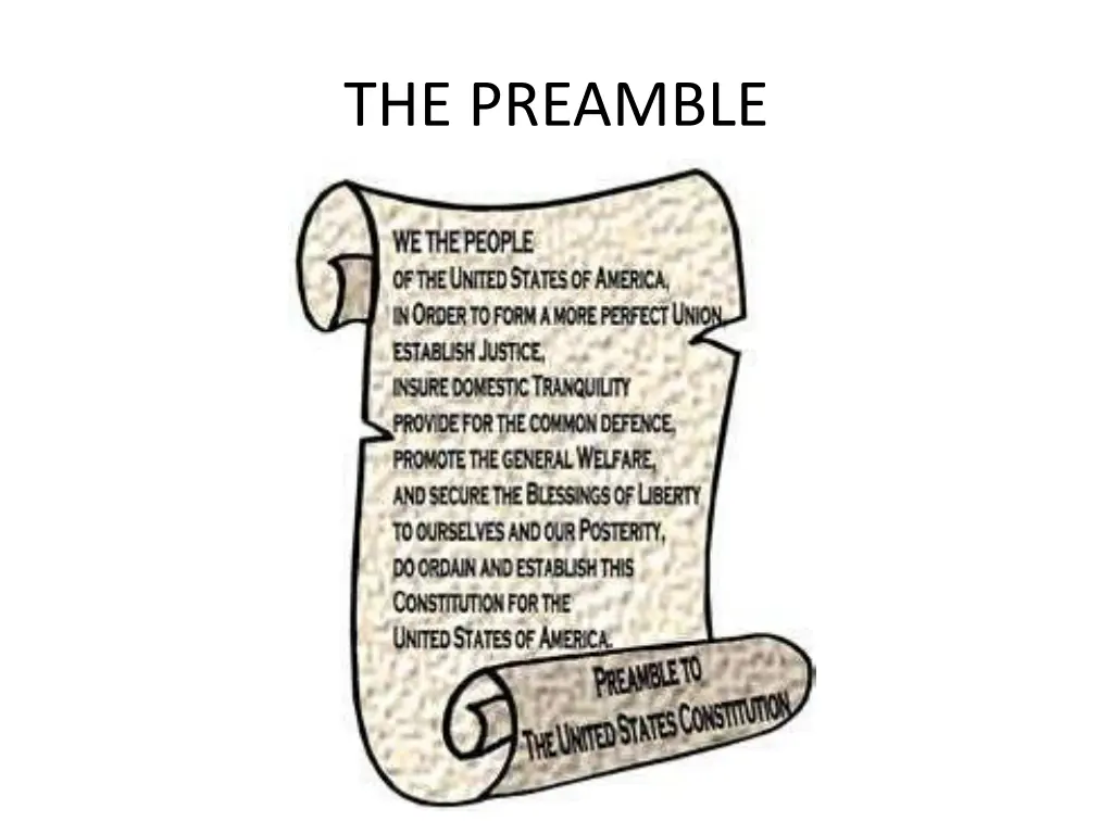 the preamble 1