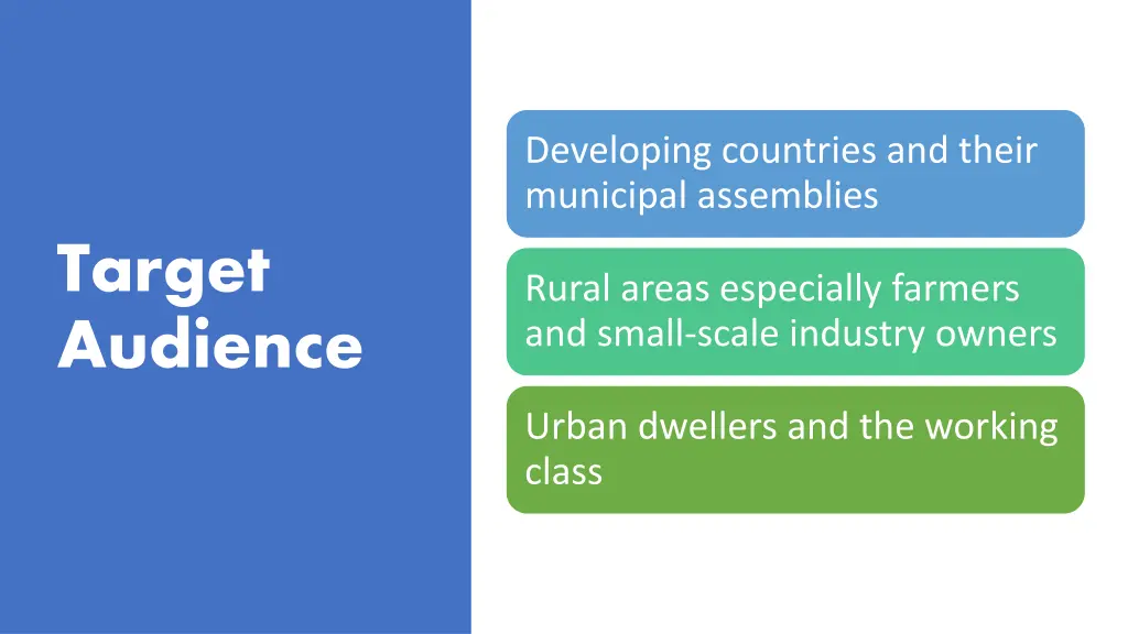 developing countries and their municipal