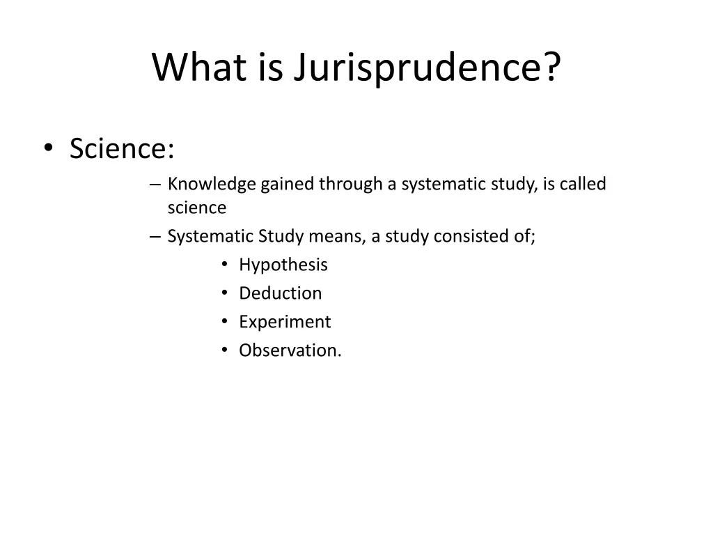 what is jurisprudence 3