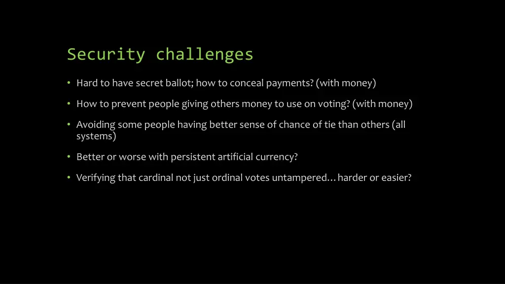 security challenges