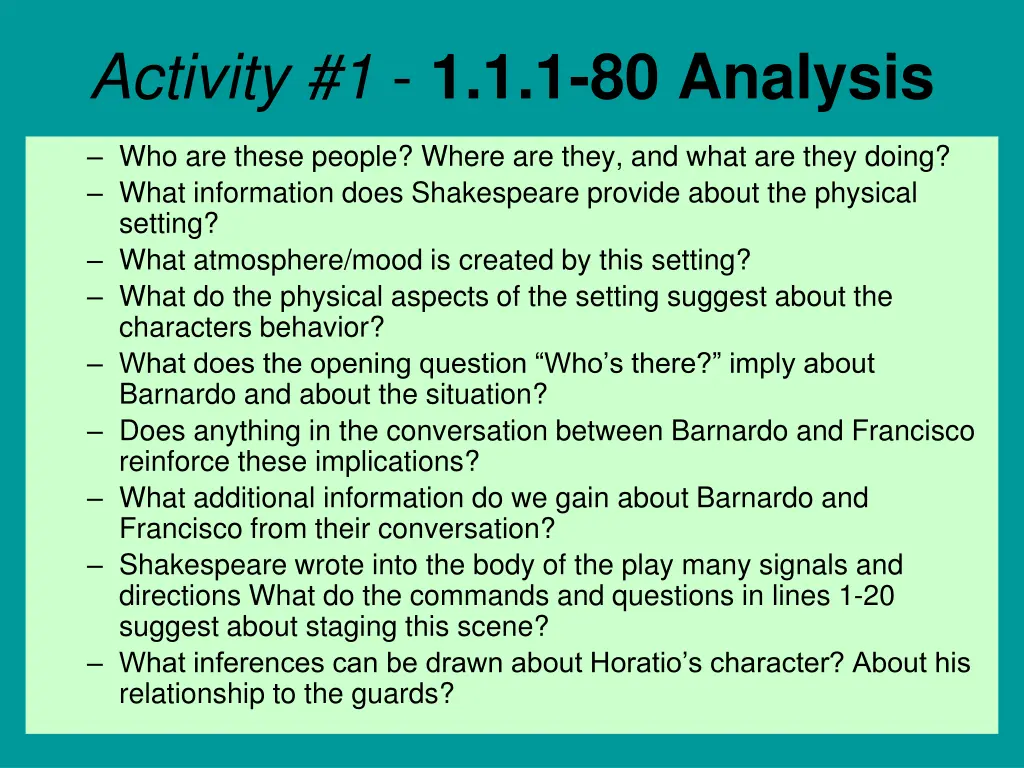 activity 1 1 1 1 80 analysis