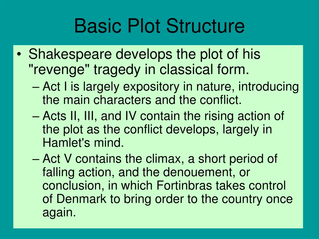 basic plot structure 1