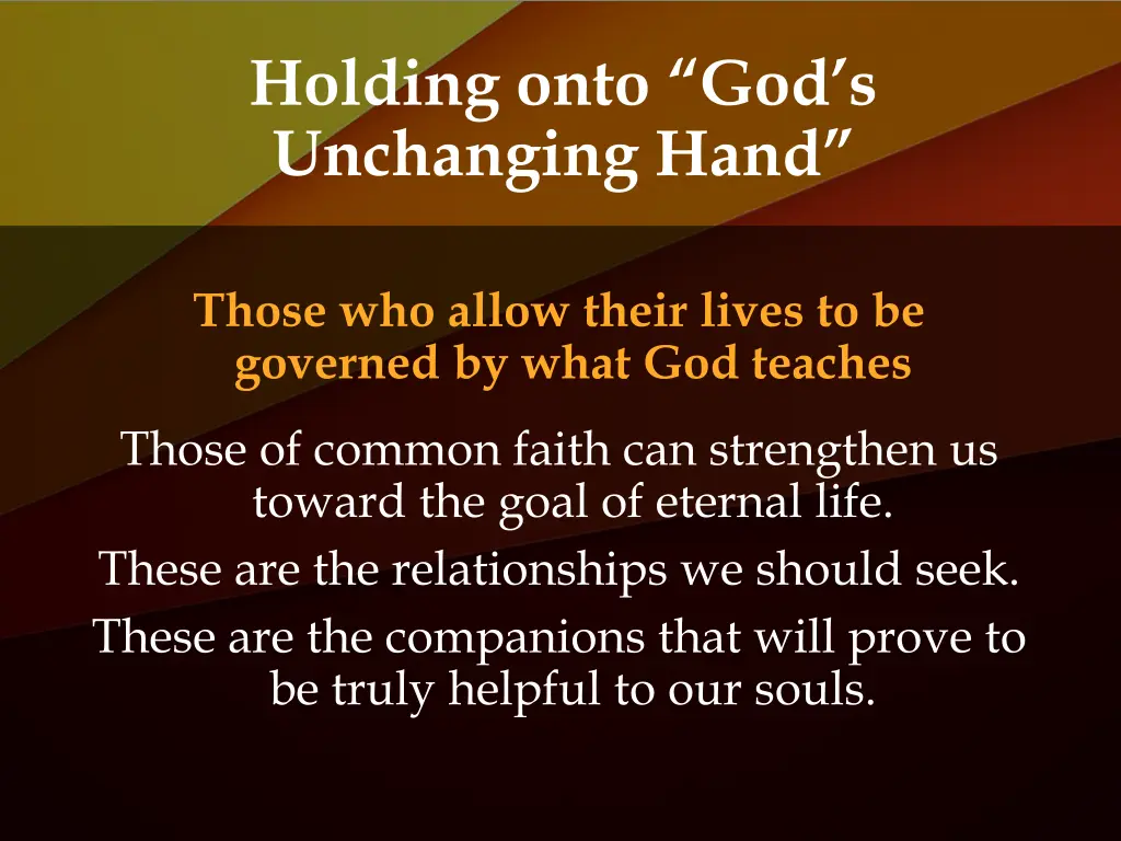 holding onto god s unchanging hand 3