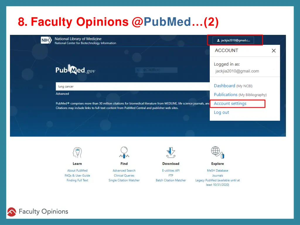 8 faculty opinions @pubmed 2