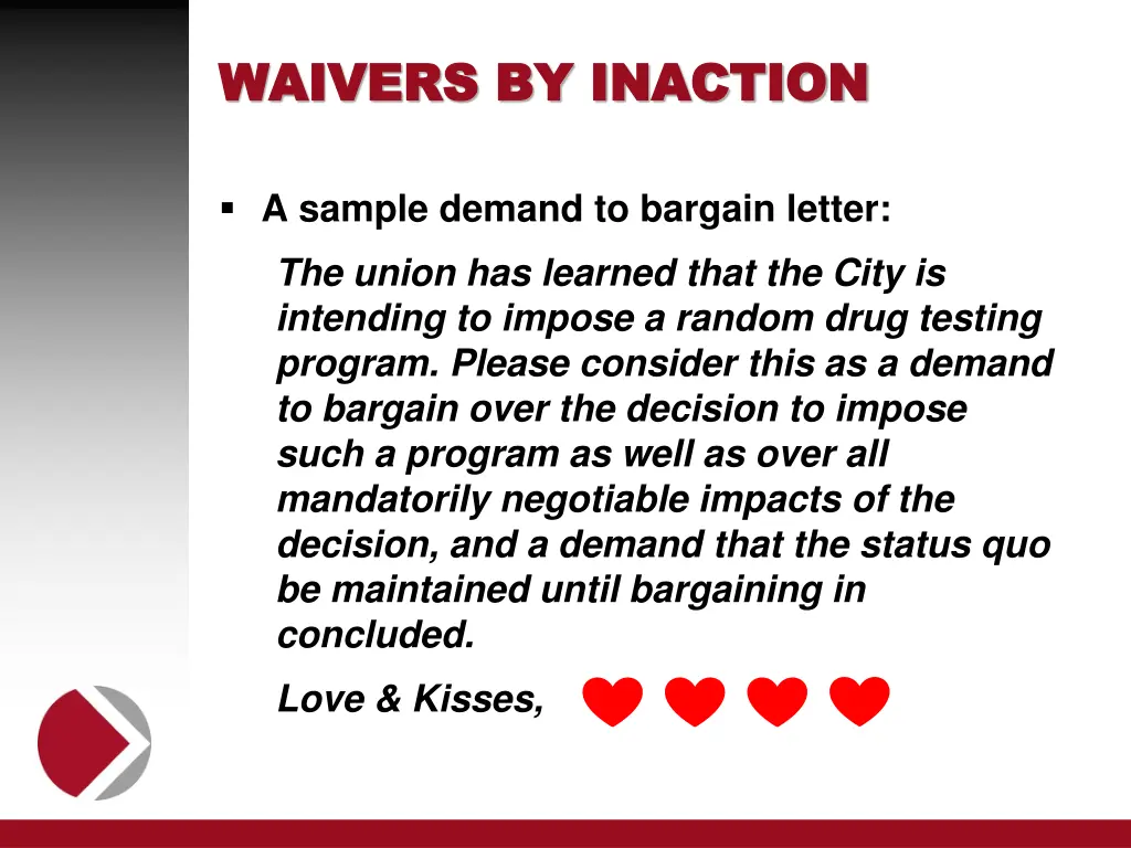 waivers by inaction waivers by inaction 1