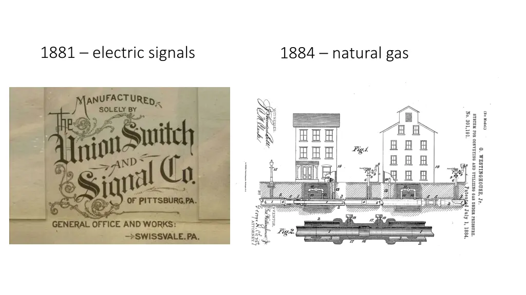 1881 electric signals