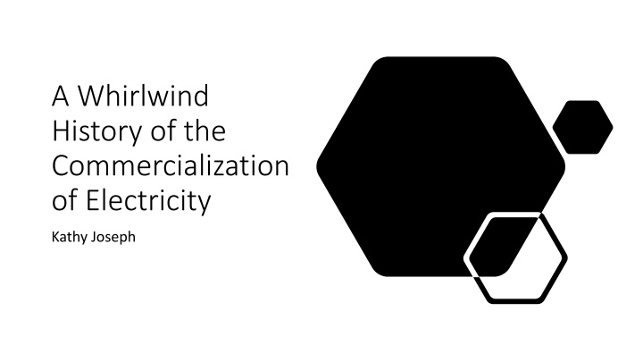 a whirlwind history of the commercialization