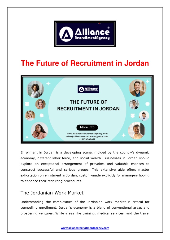 the future of recruitment in jordan