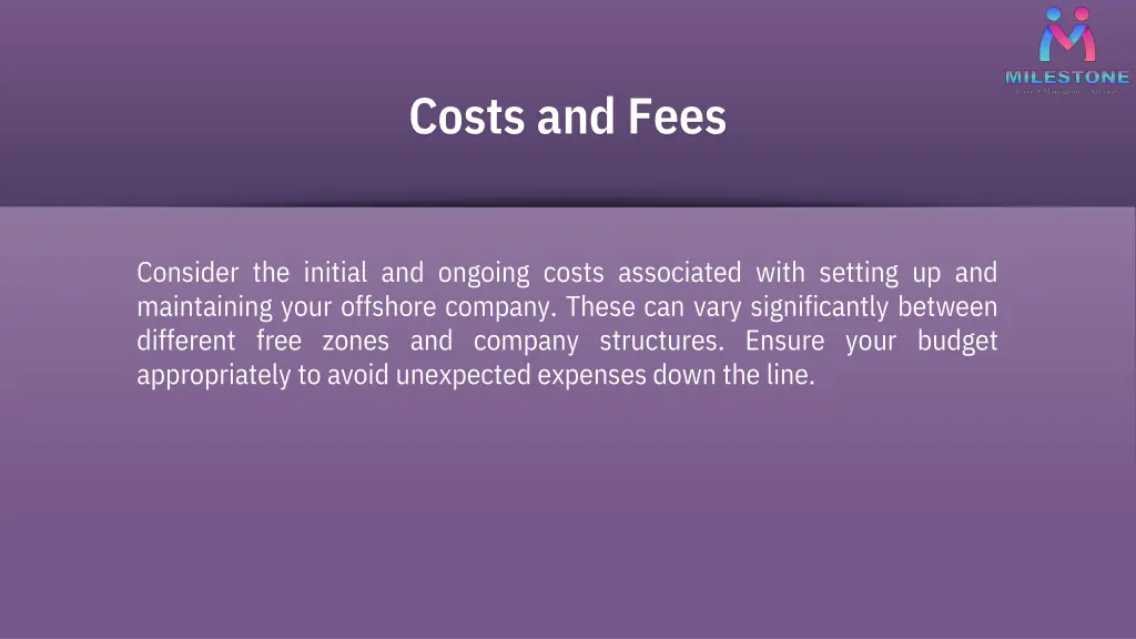 costs and fees