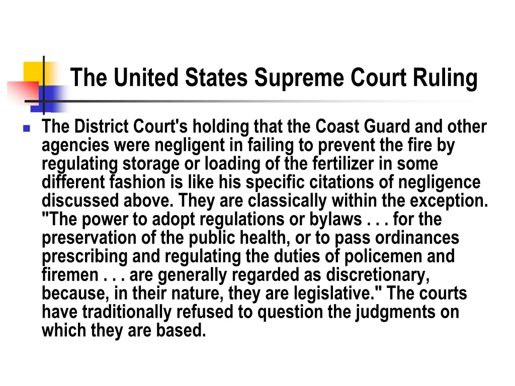 the united states supreme court ruling