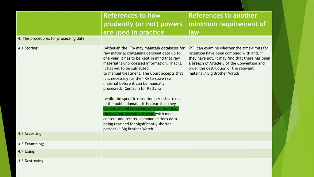 references to how prudently or not powers 3