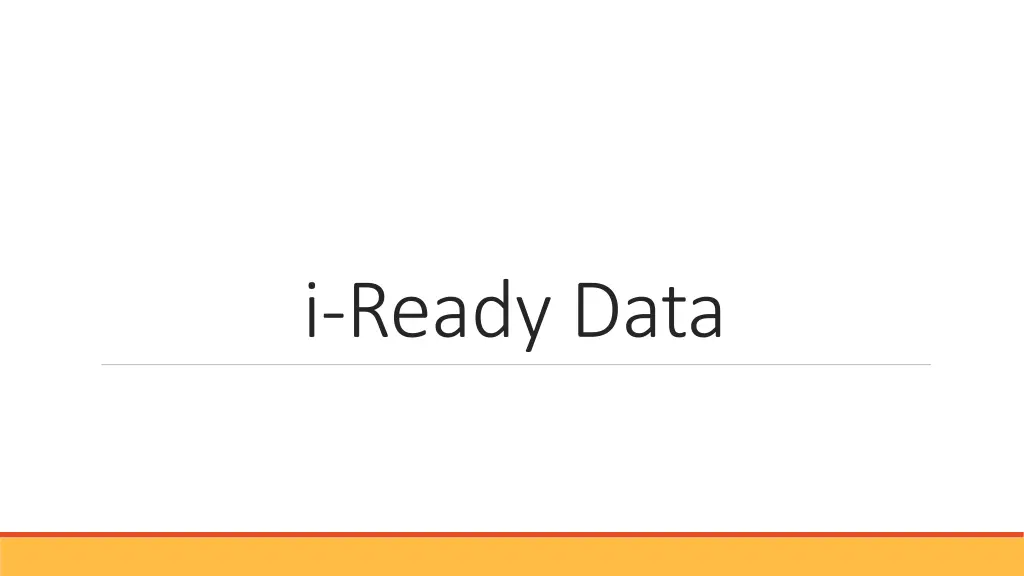 i ready data