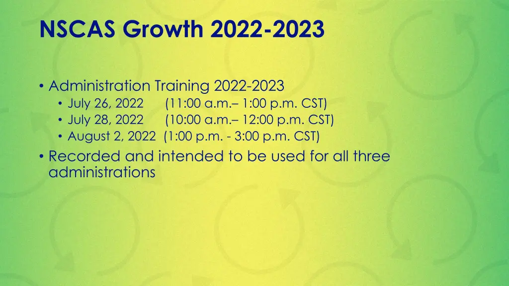 nscas growth 2022 2023