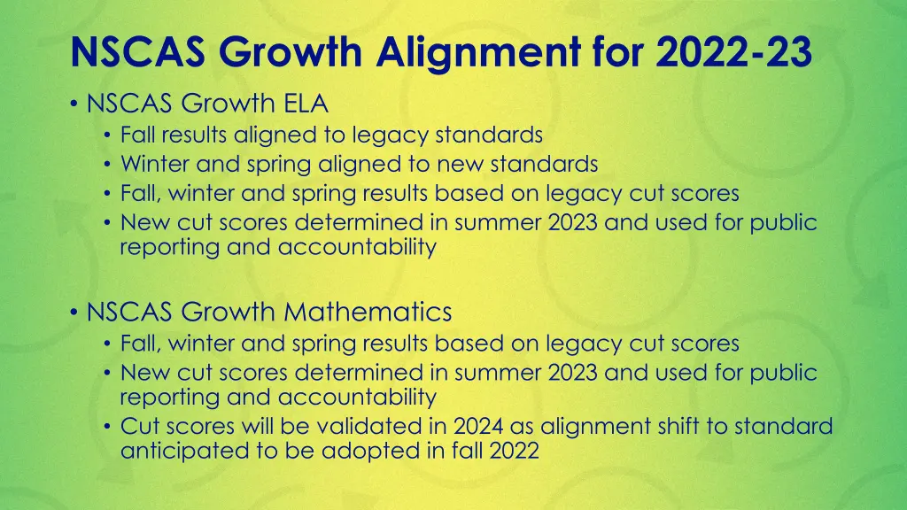 nscas growth alignment for 2022 23 nscas growth