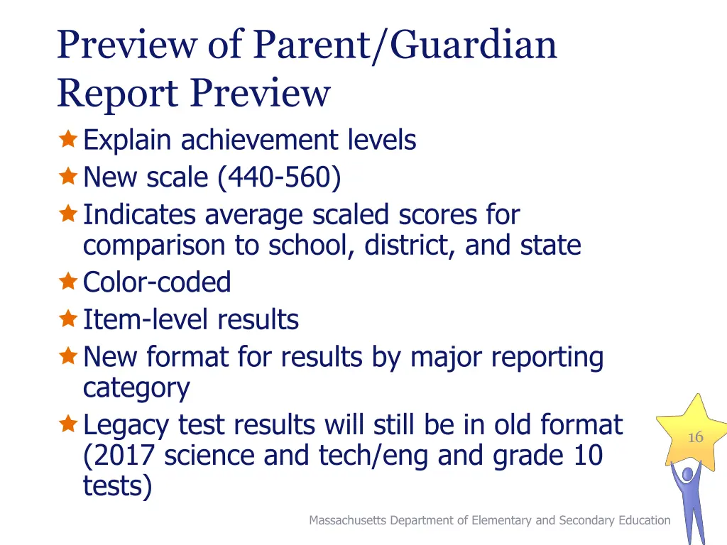 preview of parent guardian report preview explain